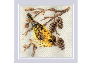 2329 Чиж. Набір для вишивки хрестиком Ріоліс 2329 Чиж. Набір для вишивки хрестиком Ріоліс