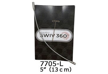  Кабель SWIV360 Silver Large 13см арт. 7705-L ChiaoGoo