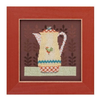 DM301613 Кофейник. Набор для вышивки в смешанной технике Mill Hill - 1