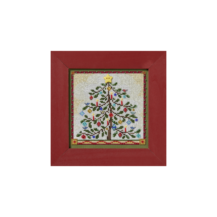 MH142435 Ялинка. Набір для вишивки в змішаній техниці Mill Hill - 1