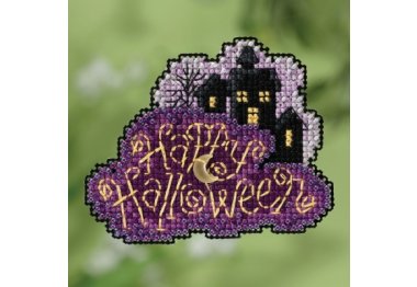 вышивка гладью MH181822 Лунная ночь. Набор для вышивки в смешанной технике Mill Hill