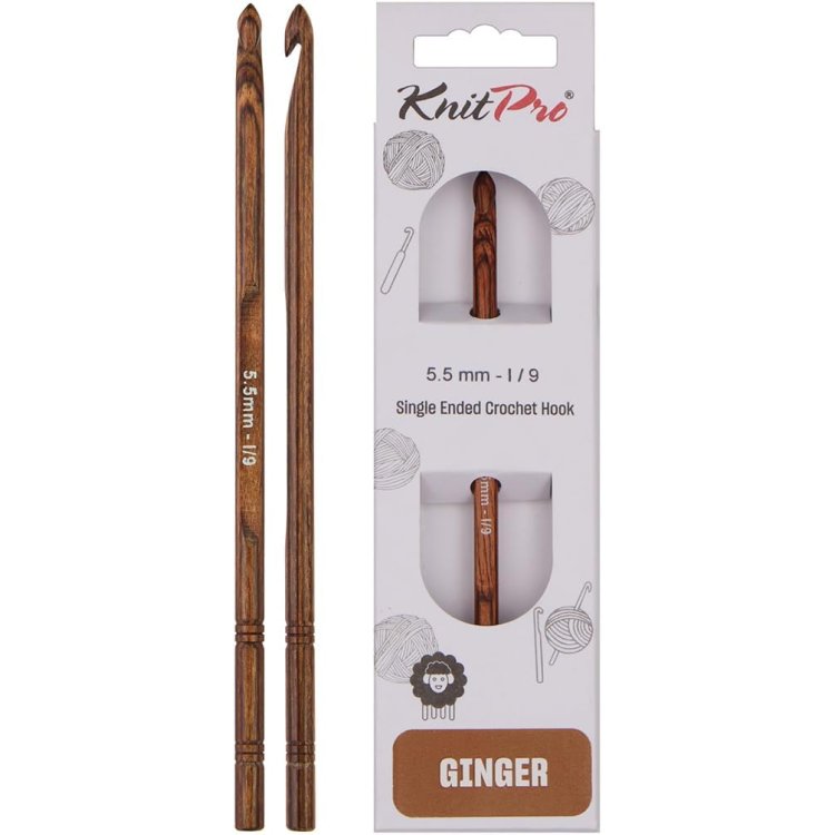 31246 Крючок односторонний Ginger KnitPro, 5.50 мм - 1