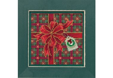 вышивка гладью MH141936 Сезон подарков. Набор для вышивки в смешанной технике Mill Hill