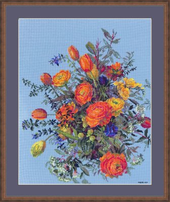 K-270 Солнечные лепестки. Набор для вышивки крестом Мережка - 1