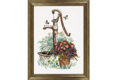  70-3122 Помпа. Набор для вышивания крестом PERMIN