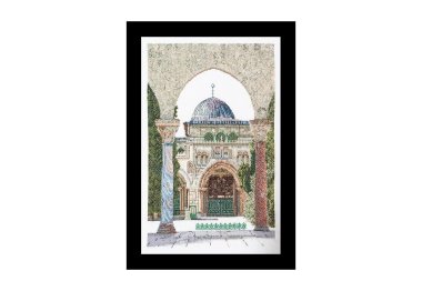  534A Al-Aqsa Mosque Aida. Набор для вышивки крестом Thea Gouverneur