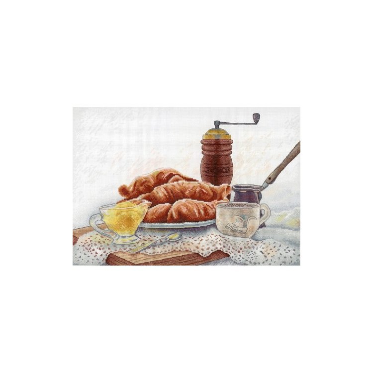 НВ-655 Французский завтрак. Набор для вышивания крестом М.П.Студия - 1