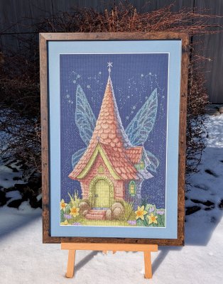 Набор для вышивки крестом Домик эльфов Ksenya project 10-003 - 3