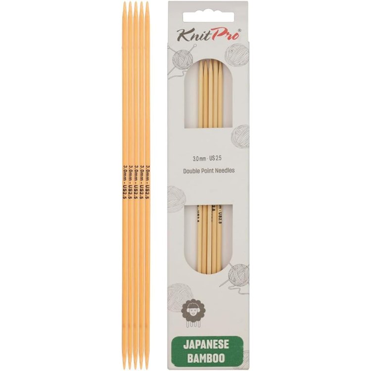 22125 Спиці шкарпеткові Bamboo KnitPro, 20 см, 3.00 мм - 1 22125 Спиці шкарпеткові Bamboo KnitPro, 20 см, 3.00 мм - 1
