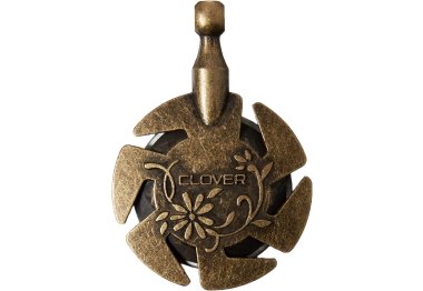 Подвеска для обрезки ниток 3.5 x 0.5 x 5см Clover античное золото арт. 3105