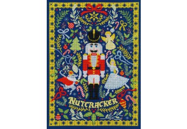  XX17 Набор для вышивания крестом The Christmas Nutcracker "Рождественский Щелкунчик" Bothy Threads