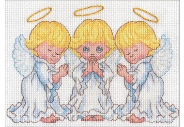  65167 Маленькі янголята. Набір для вишивки хрестиком Dimensions