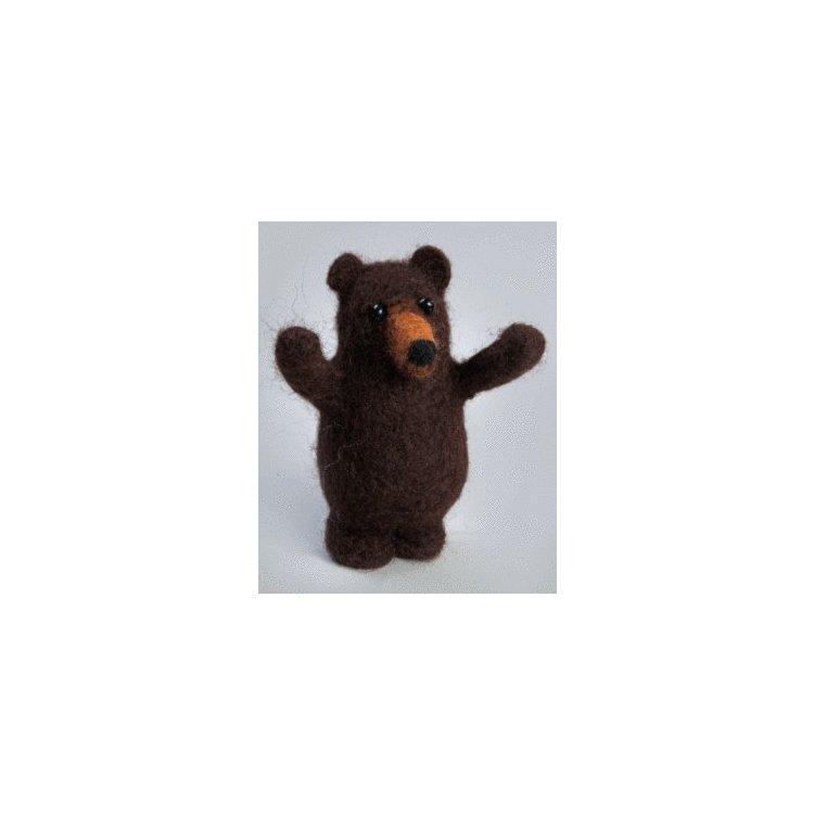 В-158 Ведмедик Набір для валяння іграшки Чарівна Мить - 1
