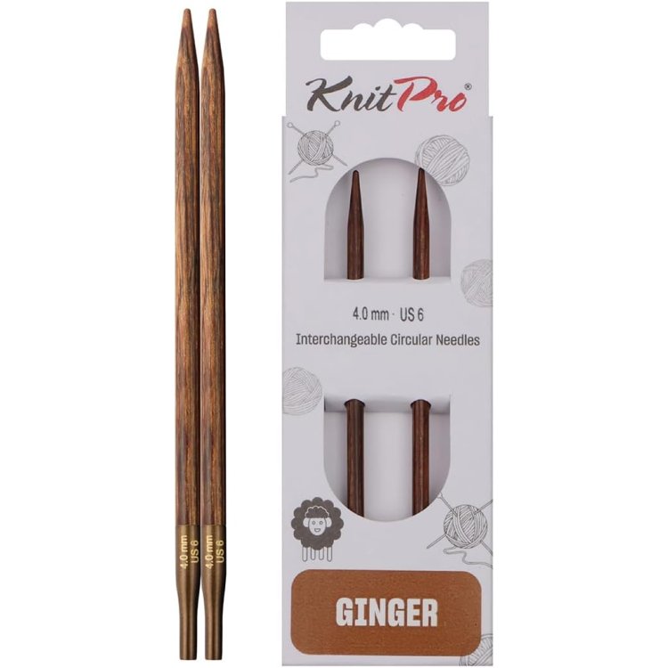 31205 Спиці з`ємні Ginger KnitPro, 4.00 мм - 1
