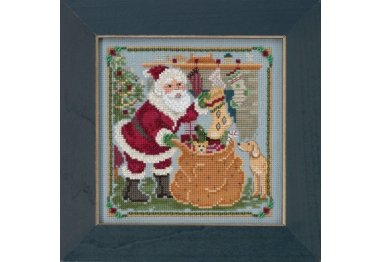 вышивка гладью MH171833 Веселый старый эльф. Набор для вышивки в смешанной технике Mill Hill