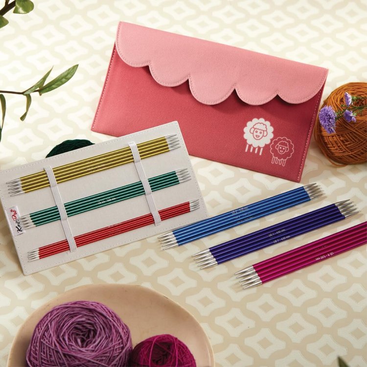 47422 Набір шкарпеткових спиць ZING , довжина 20 см KnitPro - 2
