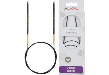спицы для вязания 19091 Спицы круговые J'adore Cubics KnitPro 100 см, 3.00мм спицы для вязания 19091 Спицы круговые J'adore Cubics KnitPro 100 см, 3.00мм