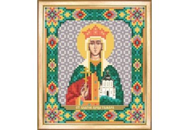  СБІ-050 Іменна ікона свята мучениця Тамара. Схема для вишивки бісером