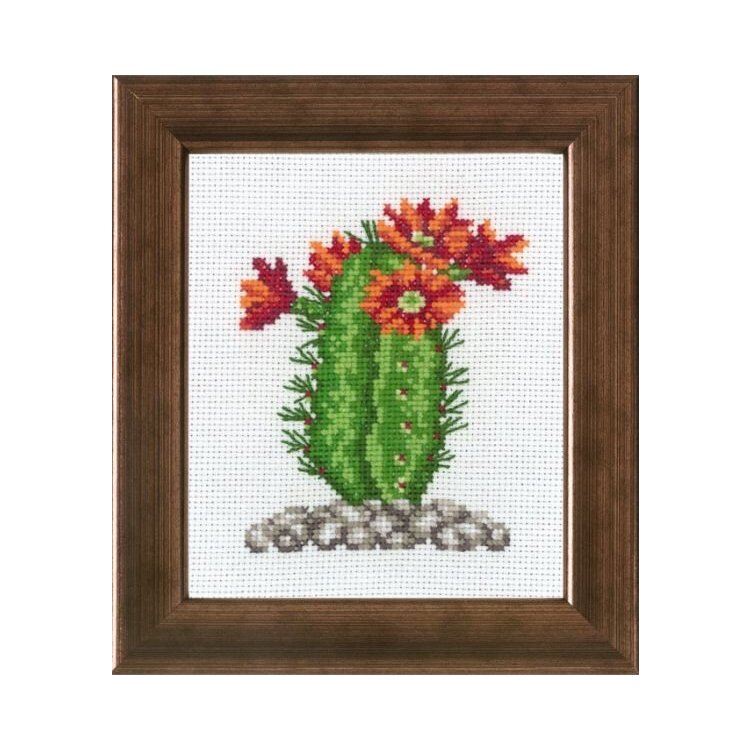 13-7443 Кактус (Cactus. Набор для вышивания крестом PERMIN - 1