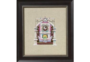 NC358 The Living Room//Вітальня. Схема для вишивки хрестиком на папері Nora Corbett NC358 The Living Room//Вітальня. Схема для вишивки хрестиком на папері Nora Corbett