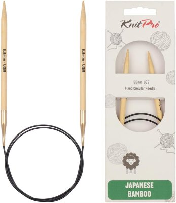 22250 Спиці кругові Bamboo KnitPro, 80 см, 5.50 мм - 1 22250 Спиці кругові Bamboo KnitPro, 80 см, 5.50 мм - 1