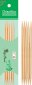 Носочные спицы Bamboo Natural 13см 2.5мм арт. 1015-1.5 ChiaoGoo - 1