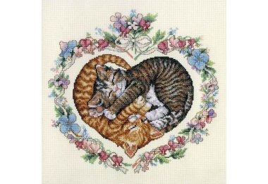  4594 Нежные объятия. Набор для вышивки крестом Classic Design