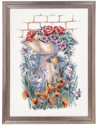 70-4399 Купальня для птиц. Набор для вышивания крестом PERMIN - 1