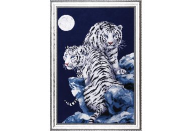  Лунные тигры. Набор для вышивки крестом Design Works арт. dw2544