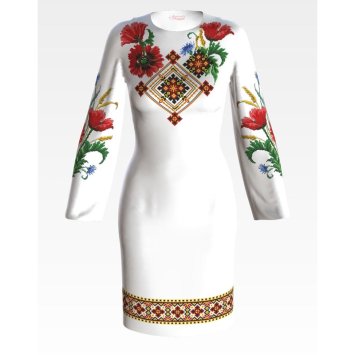Платье женское (заготовка для вышивки) ПЛ-039 - 1