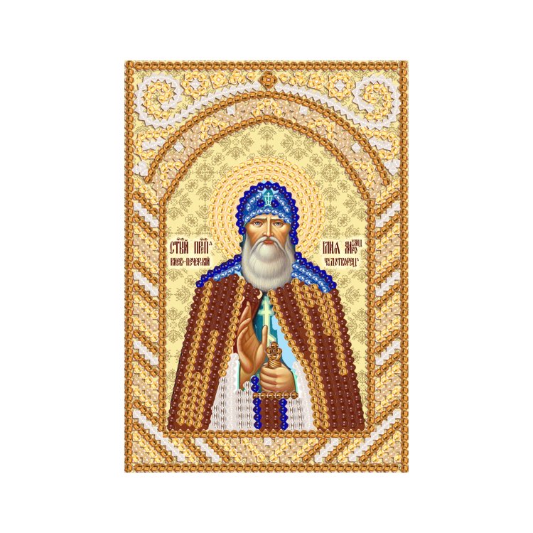 РІК-6032 Св. Пророк Ілія. Схема для вишивки бісером - 1