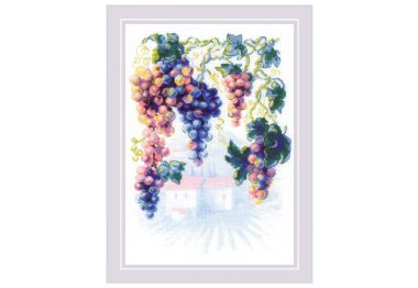  2135 Щедрая виноградная лоза. Набор для вышивки крестиком Riolis