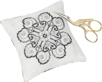 03-4391 Подушечка Спіралі. Набір для вишивання хрестом PERMIN - 1 03-4391 Подушечка Спіралі. Набір для вишивання хрестом PERMIN - 1