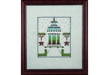  NC307 Winter Folly//Зимові радощі. Схема для вишивки хрестиком на папері Nora Corbett