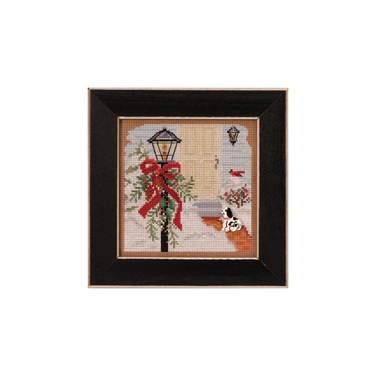 MH142031 Різдвяні вітання. Набір для вишивки в змішаній техниці Mill Hill - 1