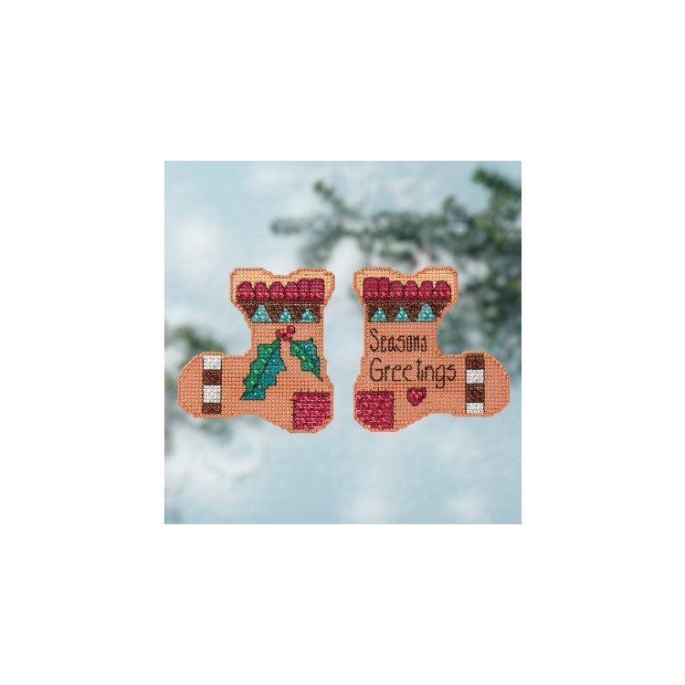 ST141614 Приветствие. Набор для вышивки в смешанной технике Mill Hill - 1