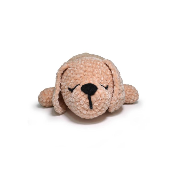 5 AMIGURUMI KIT - NAPPY TIME Цуценя. Набір для в'язання іграшки - 2
