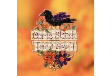 вышивка гладью MH182025 Приходи повышать. Набор для вышивки в смешанной технике Mill Hill