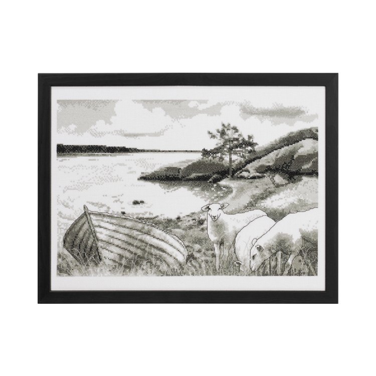 90-8804 Океан (Ocean. Набор для вышивания крестом PERMIN - 1 90-8804 Океан (Ocean. Набор для вышивания крестом PERMIN - 1