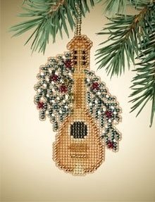 MH167303 Мандоліна. Набір для вишивки в змішаній техніці Mill Hill - 1