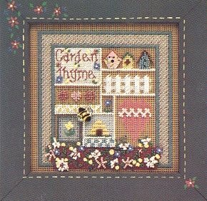 MHCB79 Садовый тимьян. Набор для вышивки в смешанной технике Mill Hill - 1