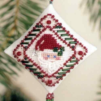 MHTD21 Звездный Санта. Набор для вышивки в смешанной технике Mill Hill - 1 MHTD21 Звездный Санта. Набор для вышивки в смешанной технике Mill Hill - 1