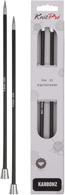 41261 Спицы прямые Karbonz KnitPro 25 см 5.50 мм - 1 41261 Спицы прямые Karbonz KnitPro 25 см 5.50 мм - 1